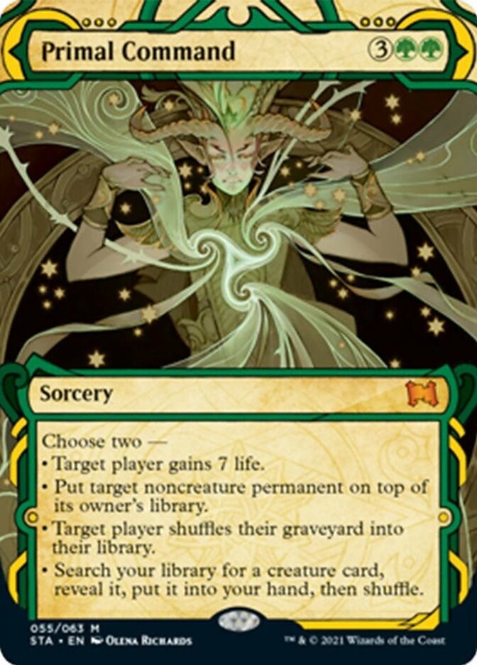 Primal Command (Foil Etched) [Strixhaven: Mystical Archive] | Spectrum Games