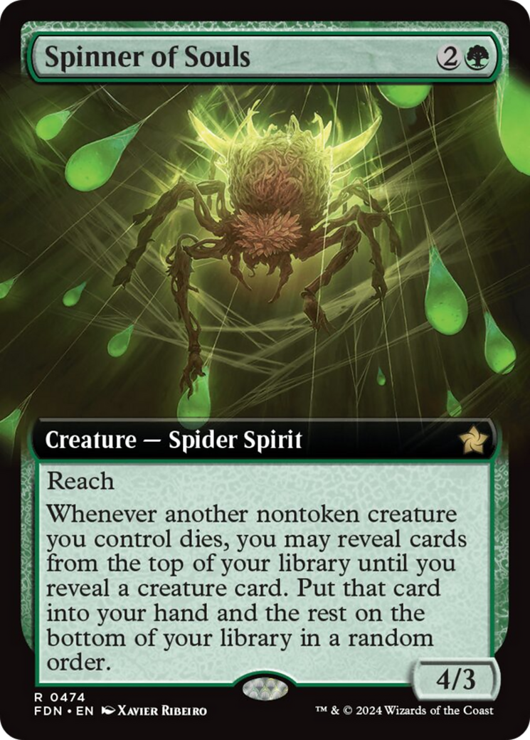 Spinner of Souls (Extended Art) [Foundations] | Spectrum Games