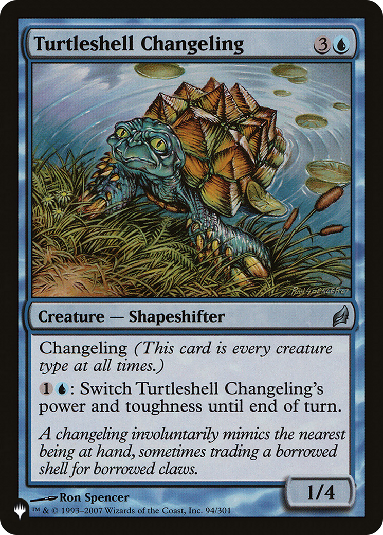 Turtleshell Changeling [The List Reprints] | Spectrum Games