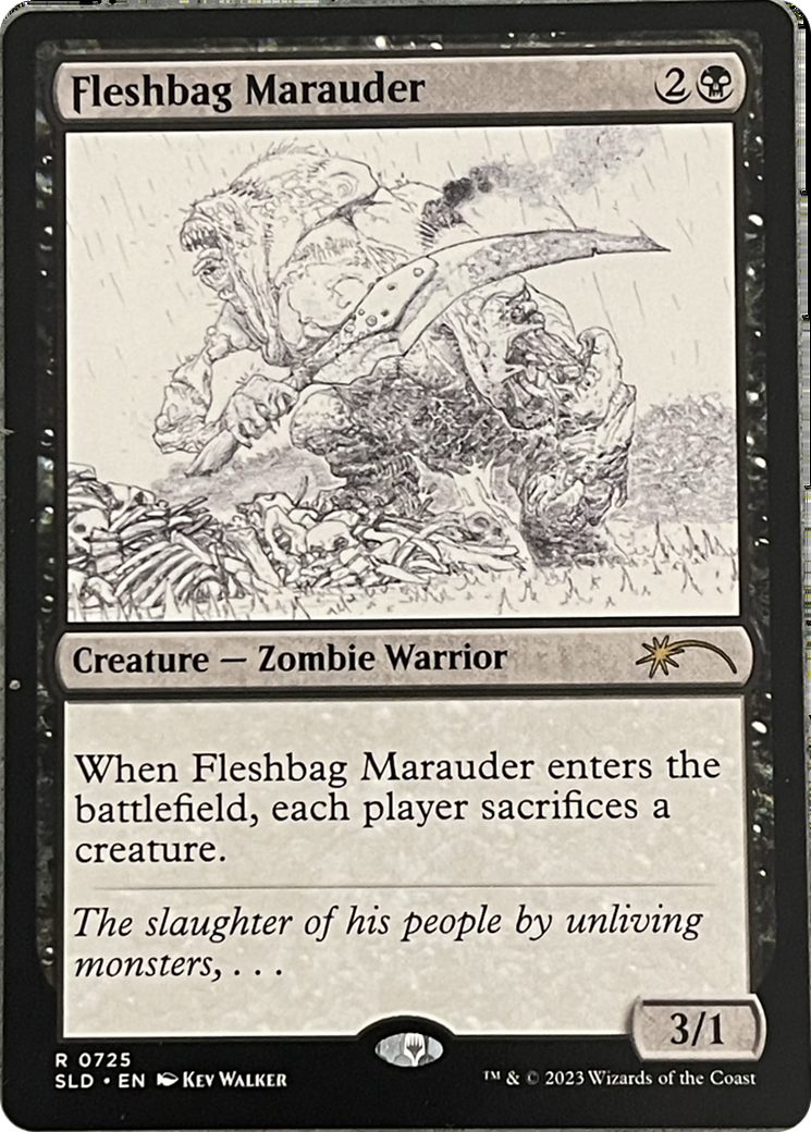 Fleshbag Marauder (Sketch Showcase) [Secret Lair Drop Series] | Spectrum Games