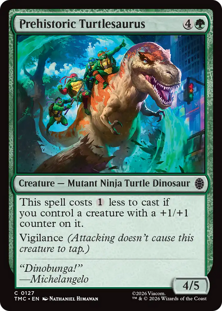 Prehistoric Turtlesaurus [Teenage Mutant Ninja Turtles Commander] | Spectrum Games