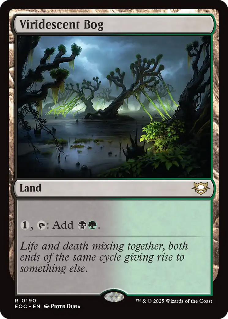 Viridescent Bog [Edge of Eternities Commander] | Spectrum Games