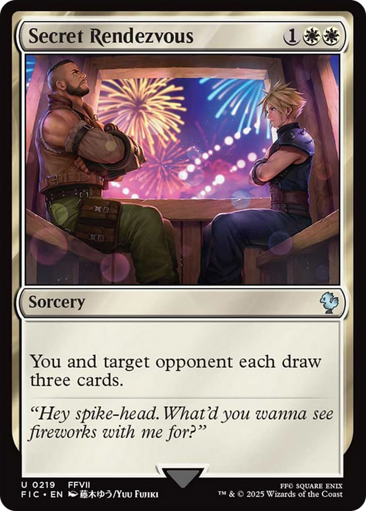 Secret Rendezvous (0219) [FINAL FANTASY Commander] | Spectrum Games