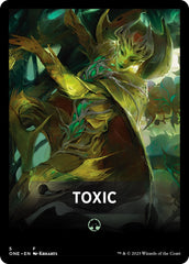 Toxic Theme Card [Phyrexia: All Will Be One Tokens] | Spectrum Games