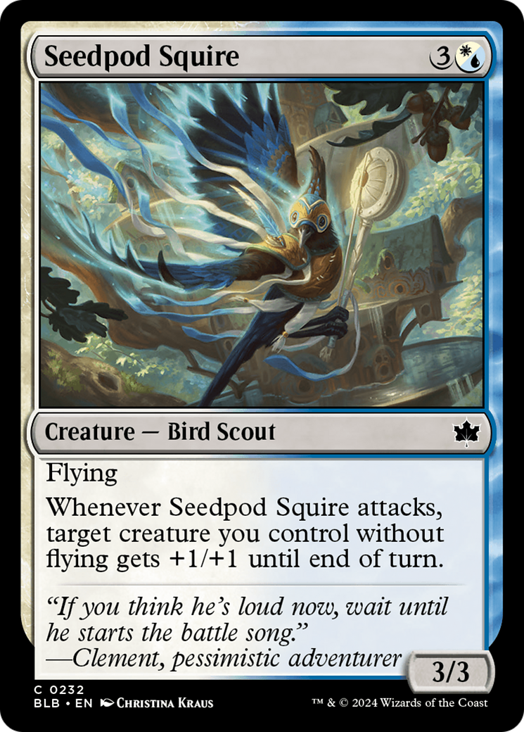 Seedpod Squire [Bloomburrow] | Spectrum Games