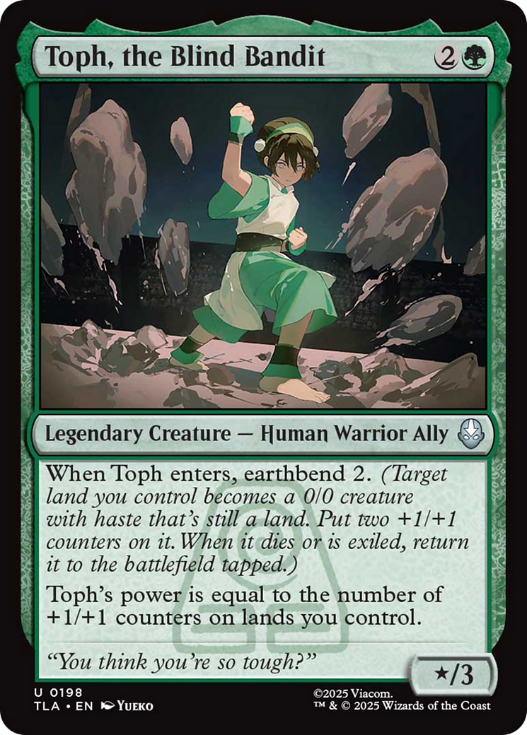 Toph, the Blind Bandit [Avatar: The Last Airbender] | Spectrum Games