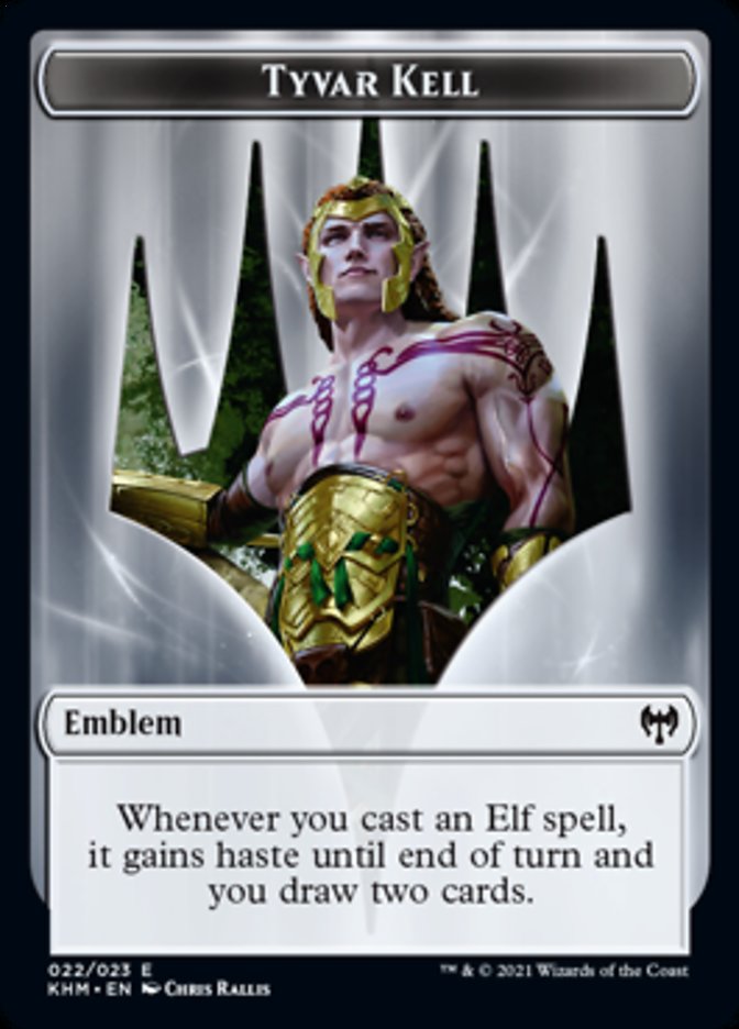 Tyvar Kell Emblem [Kaldheim Tokens] | Spectrum Games