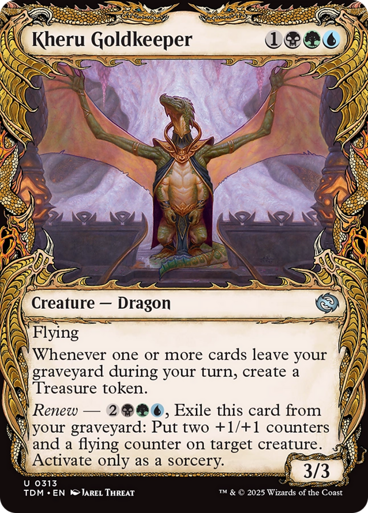 Kheru Goldkeeper (Showcase) [Tarkir: Dragonstorm] | Spectrum Games