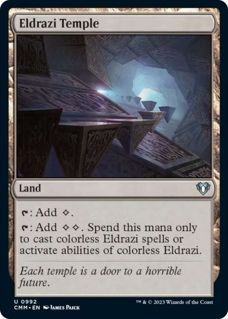 Eldrazi Temple [Commander Masters] | Spectrum Games