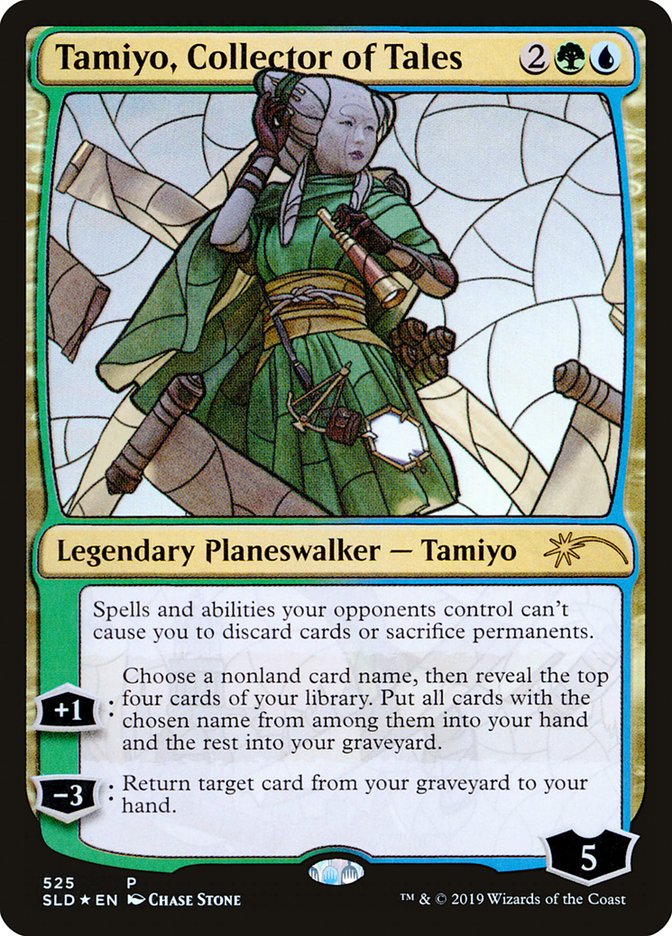 Tamiyo, Collector of Tales (Stained Glass) [Secret Lair Drop Promos] | Spectrum Games