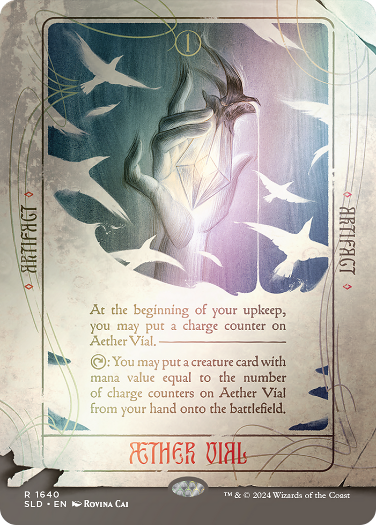 Aether Vial (Rainbow Foil) [Secret Lair Drop Series] | Spectrum Games