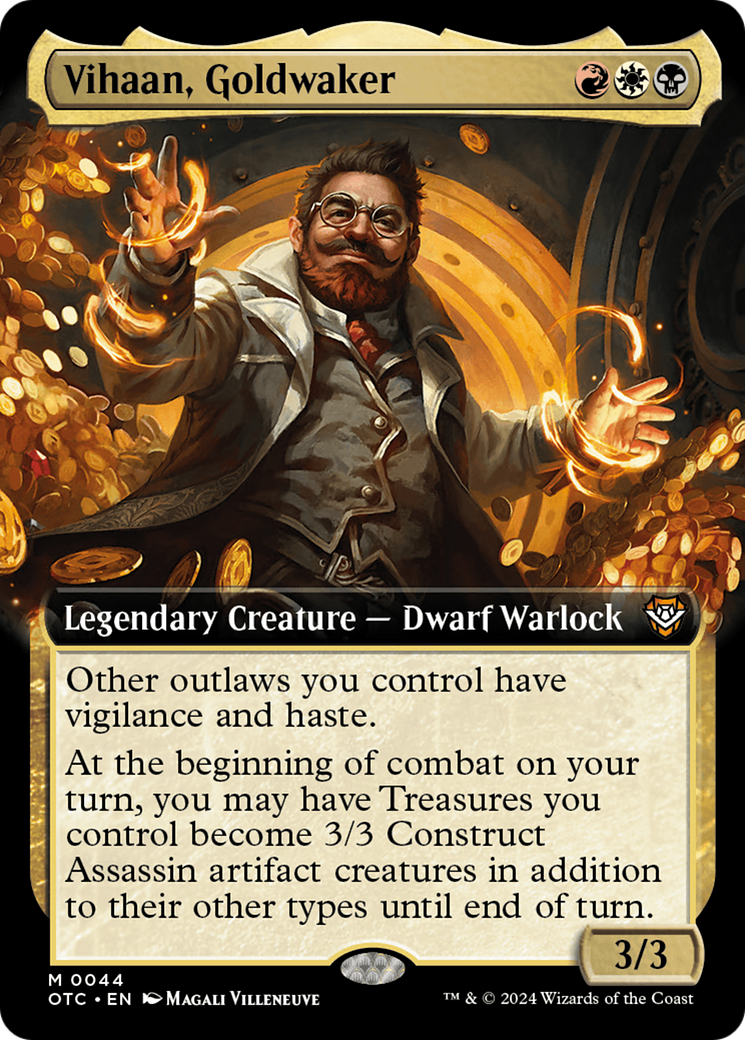 Vihaan, Goldwaker (Extended Art) [Outlaws of Thunder Junction Commander] | Spectrum Games