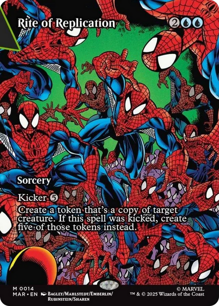 Rite of Replication (Borderless) [Marvel's Spider-Man: Eternal-Legal] | Spectrum Games