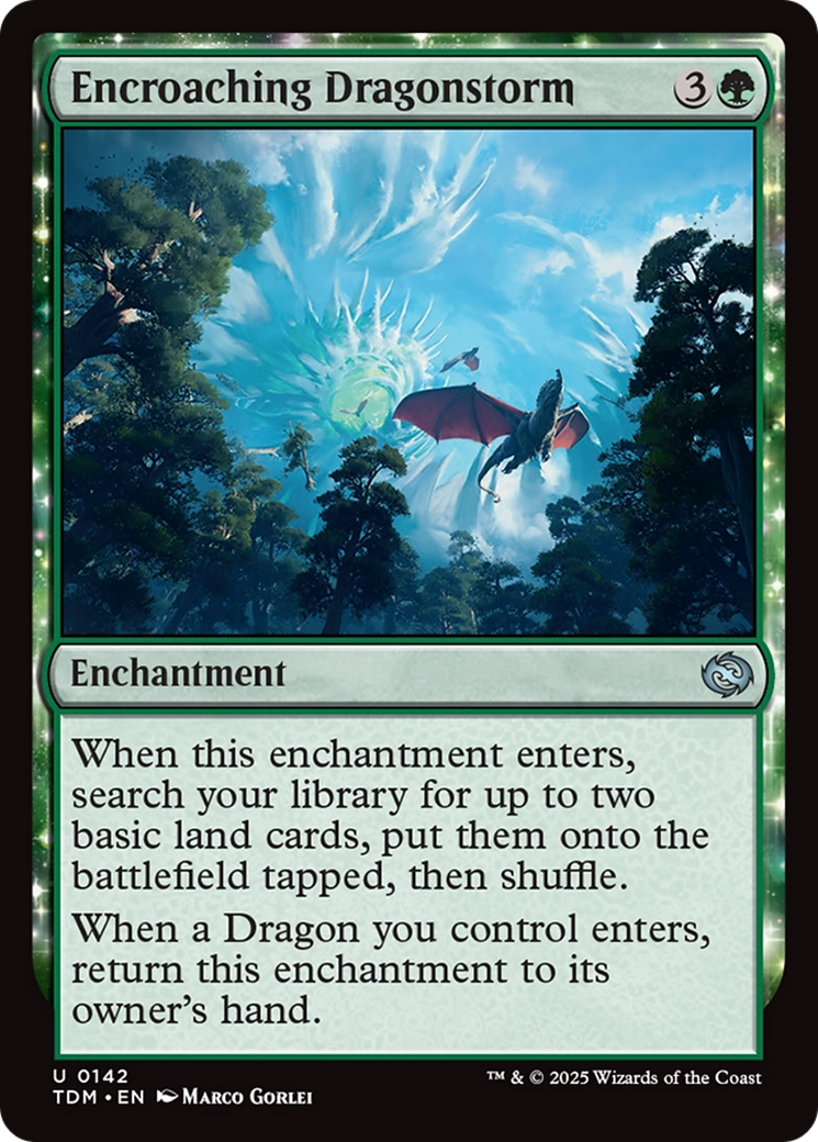 Encroaching Dragonstorm [Tarkir: Dragonstorm] | Spectrum Games