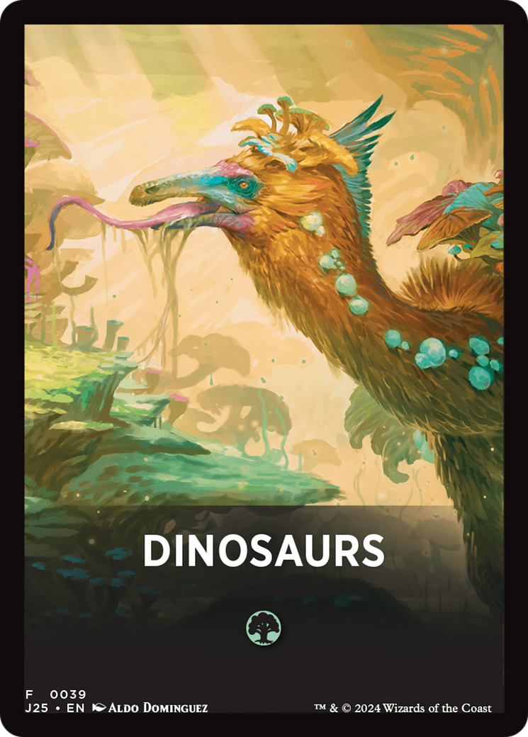 Dinosaurs Theme Card [Foundations Jumpstart Front Cards] | Spectrum Games