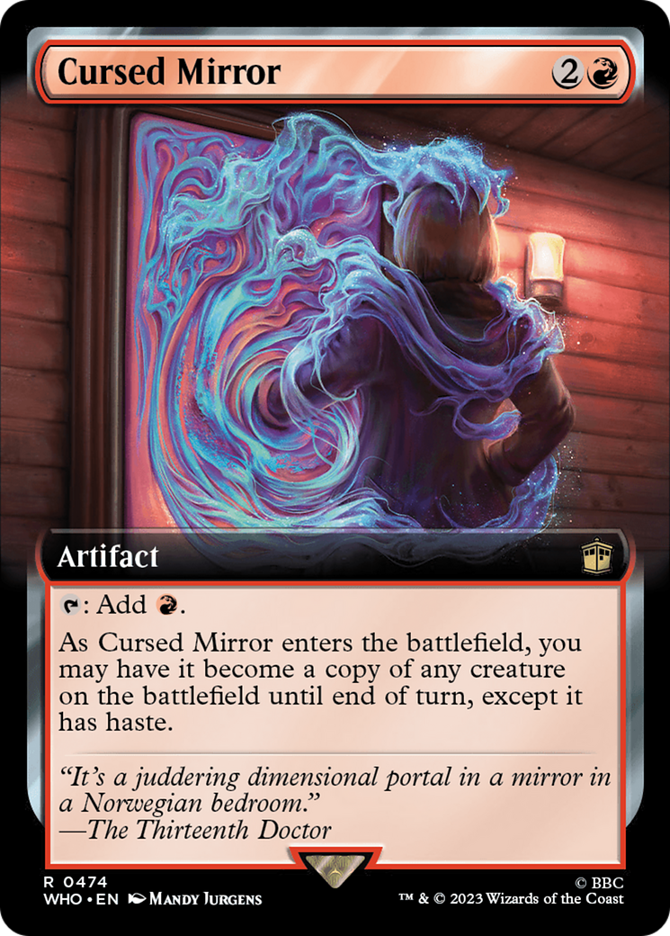Cursed Mirror (Extended Art) [Doctor Who] | Spectrum Games