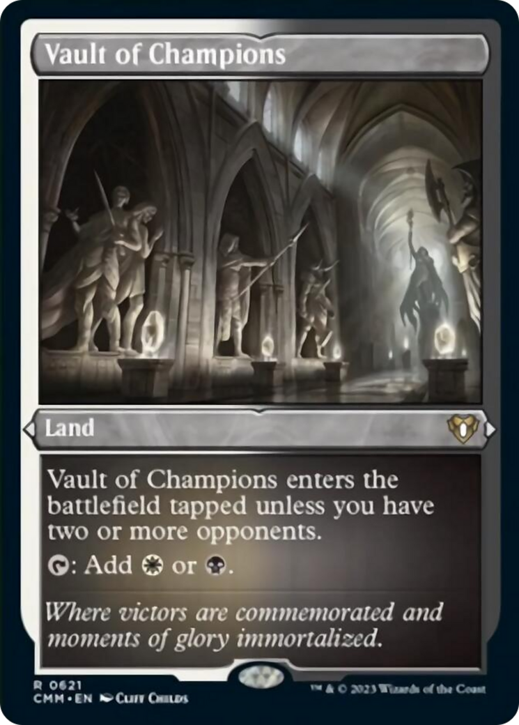 Vault of Champions (Foil Etched) [Commander Masters] | Spectrum Games