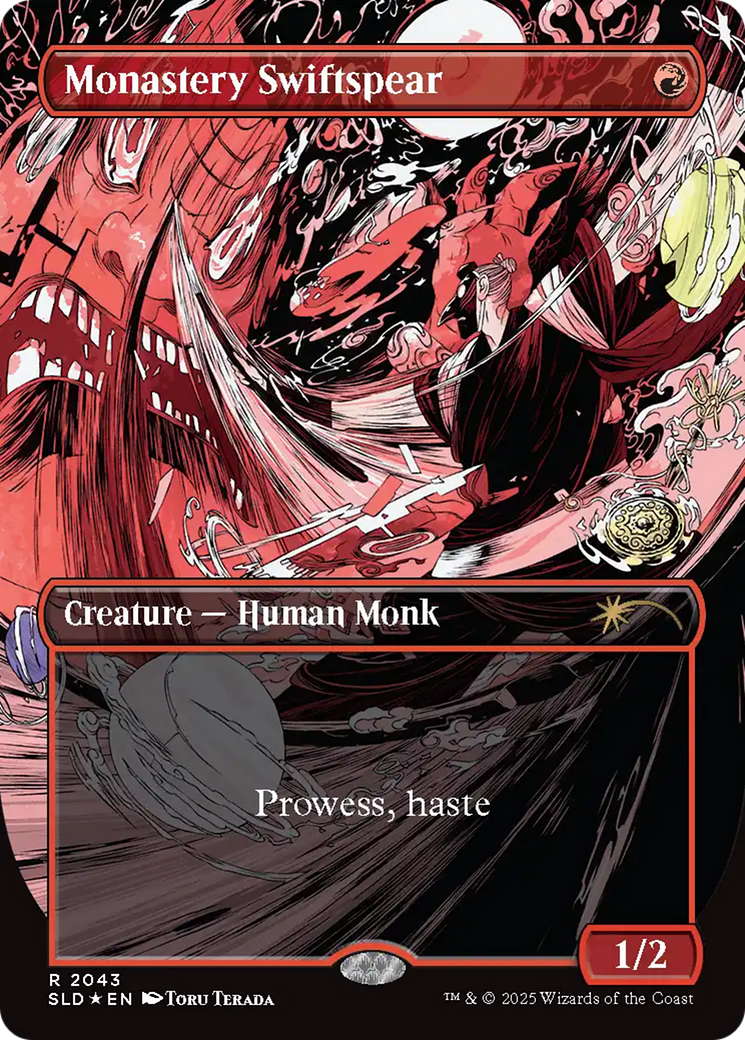 Monastery Swiftspear (2043) (Raised Foil) [Secret Lair Drop Series] | Spectrum Games
