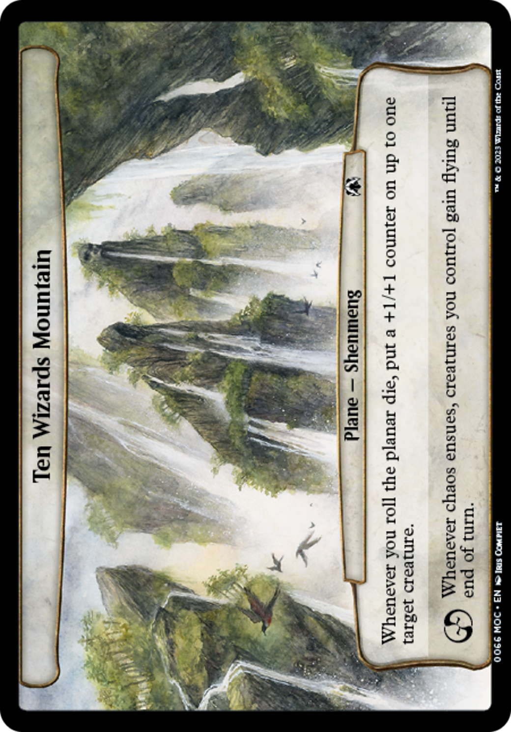 Ten Wizards Mountain [March of the Machine Commander] | Spectrum Games