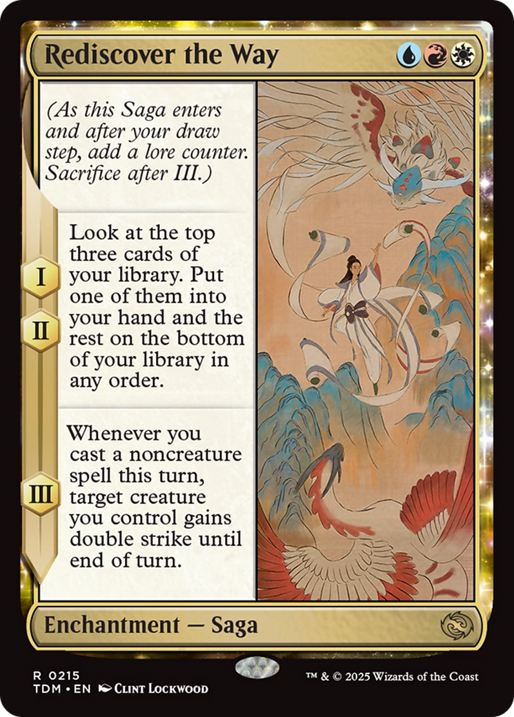 Rediscover the Way [Tarkir: Dragonstorm] | Spectrum Games