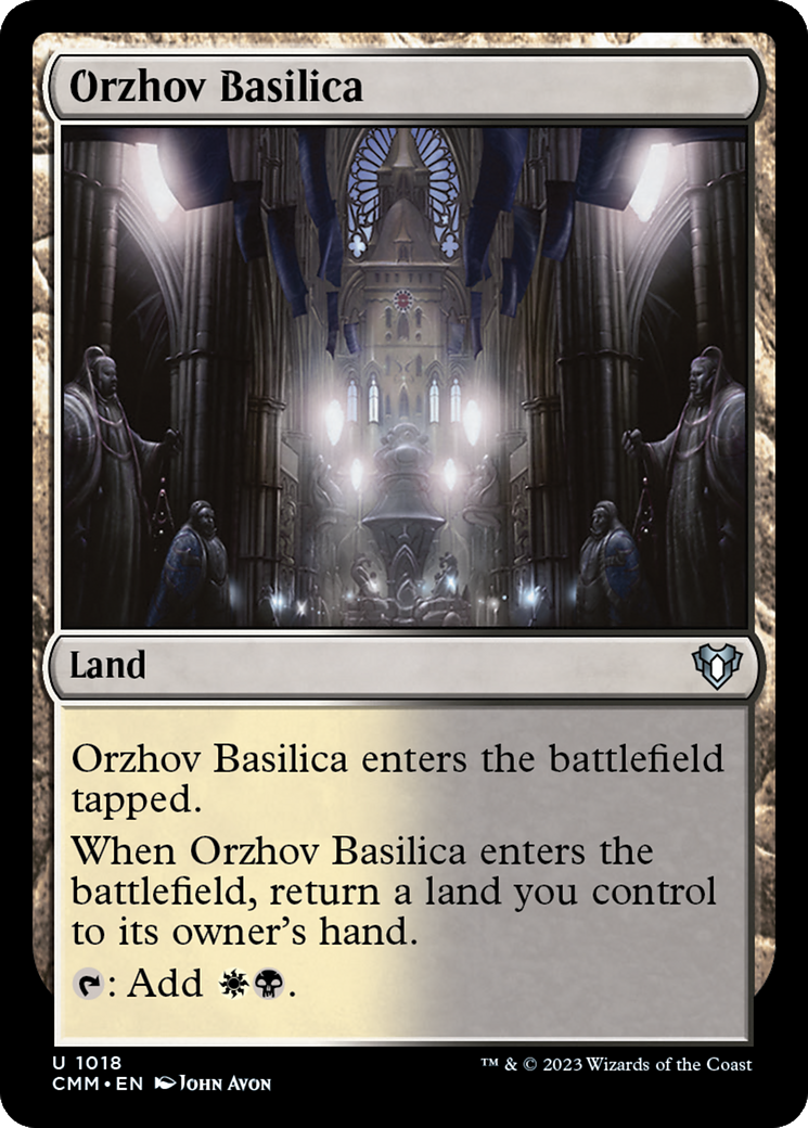 Orzhov Basilica [Commander Masters] | Spectrum Games