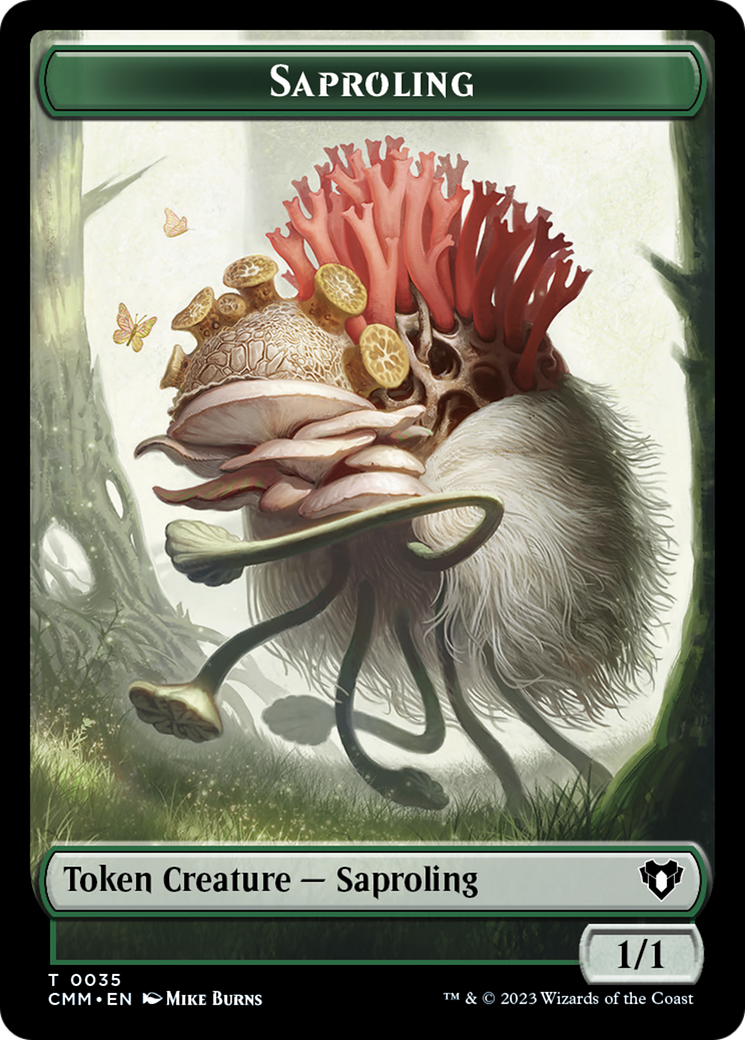 Saproling Token [Commander Masters Tokens] | Spectrum Games