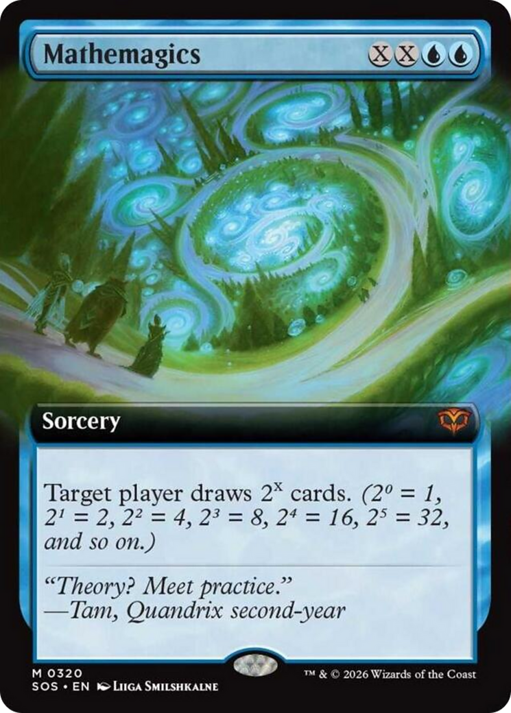 Mathemagics (Extended Art) [Secrets of Strixhaven] | Spectrum Games