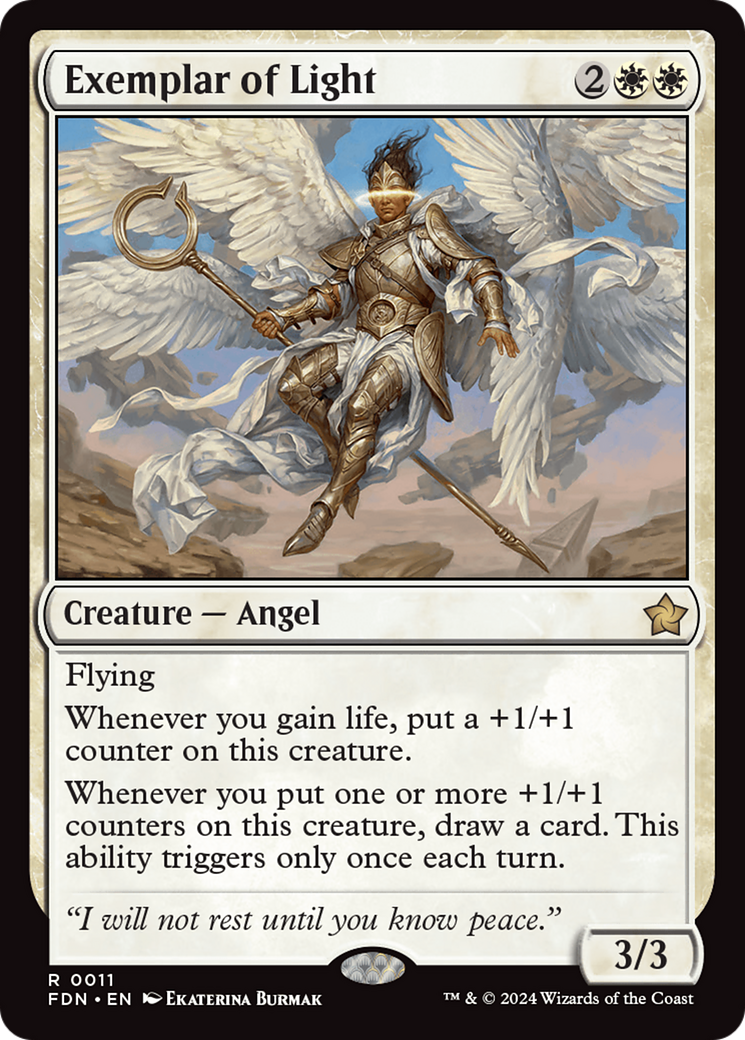 Exemplar of Light [Foundations] | Spectrum Games