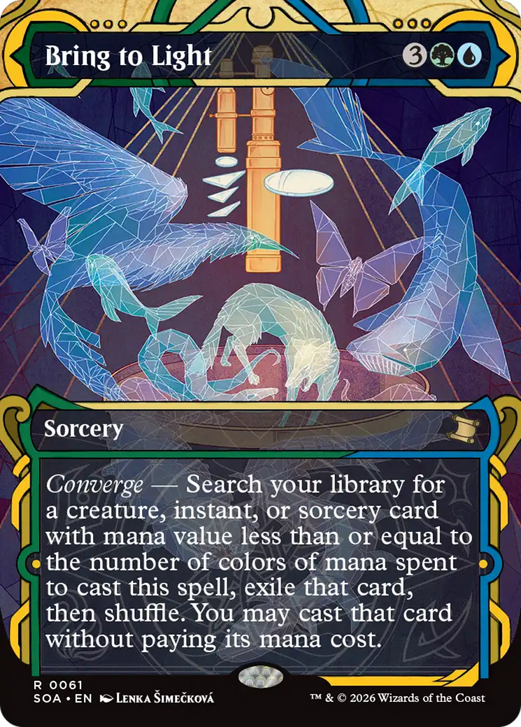 Bring to Light (Japanese Silver Scroll Foil) [Secrets of Strixhaven: Mystical Archive] | Spectrum Games