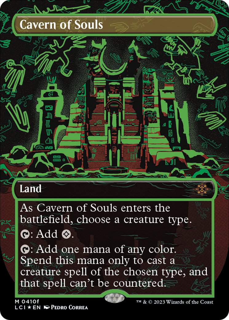 Cavern of Souls (0410f) (Borderless) [The Lost Caverns of Ixalan] | Spectrum Games