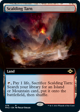 Scalding Tarn (Extended Art) [Modern Horizons 2] | Spectrum Games