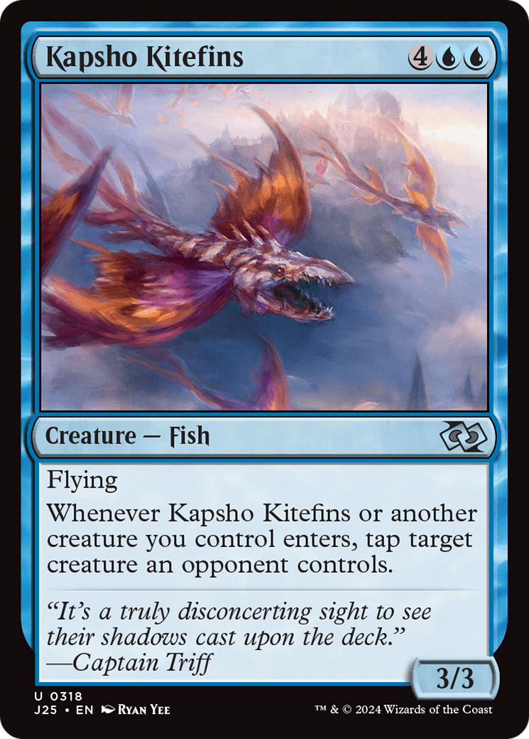 Kapsho Kitefins [Foundations Jumpstart] | Spectrum Games