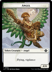 Gnome // Angel Double-Sided Token [The Lost Caverns of Ixalan Tokens] | Spectrum Games