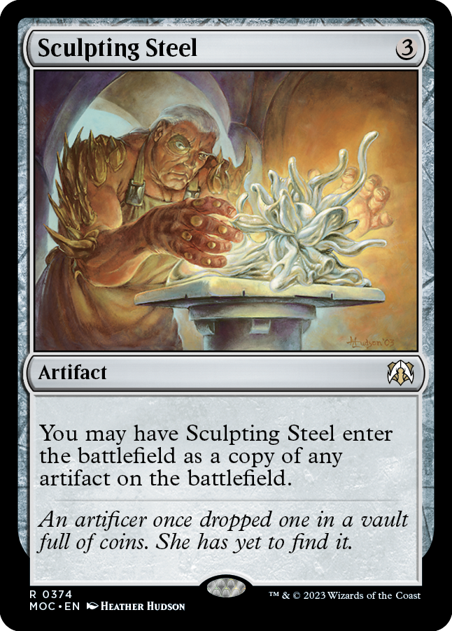 Sculpting Steel [March of the Machine Commander] | Spectrum Games