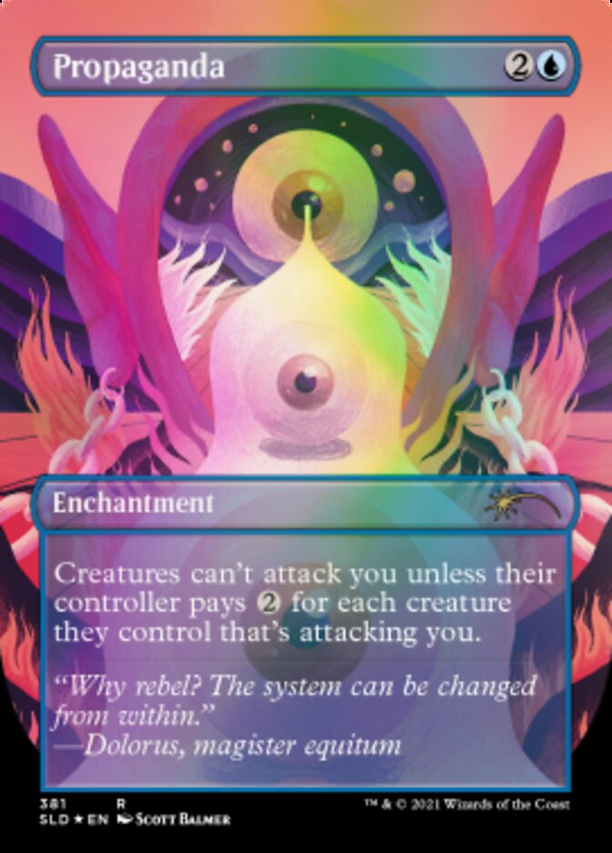 Propaganda // Propaganda (Borderless) [Secret Lair Drop Series] | Spectrum Games