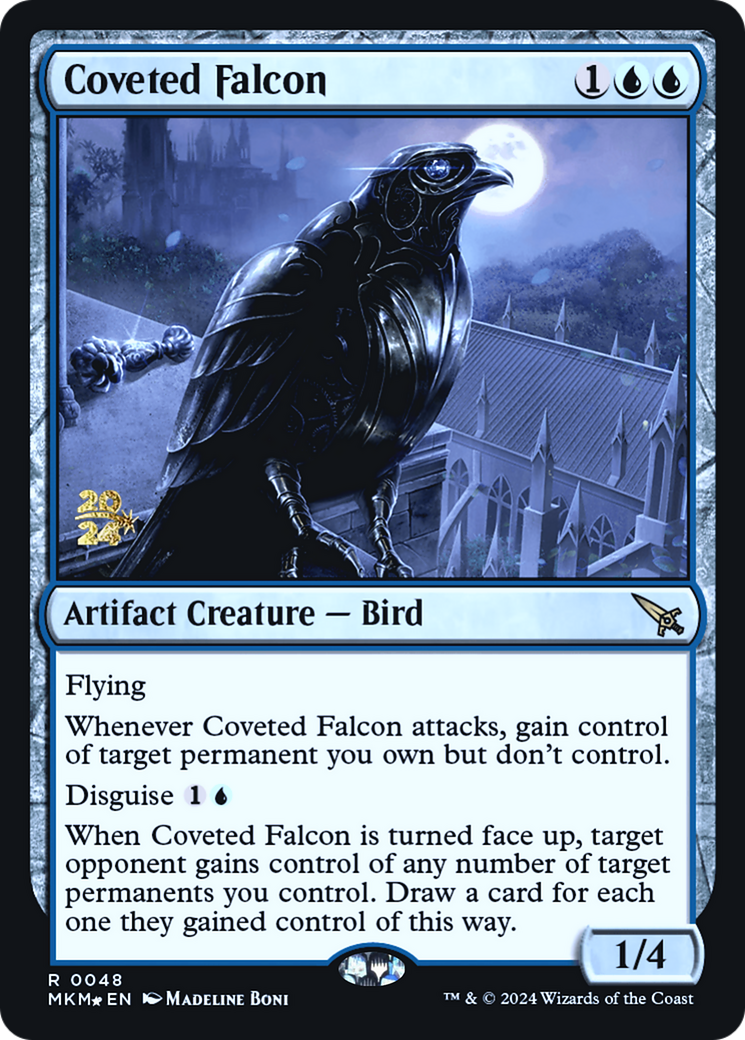 Coveted Falcon [Murders at Karlov Manor Prerelease Promos] | Spectrum Games