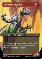 Scytheclaw Raptor (Borderless) [The Lost Caverns of Ixalan] | Spectrum Games