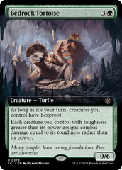 Bedrock Tortoise (Extended Art) [The Lost Caverns of Ixalan] | Spectrum Games