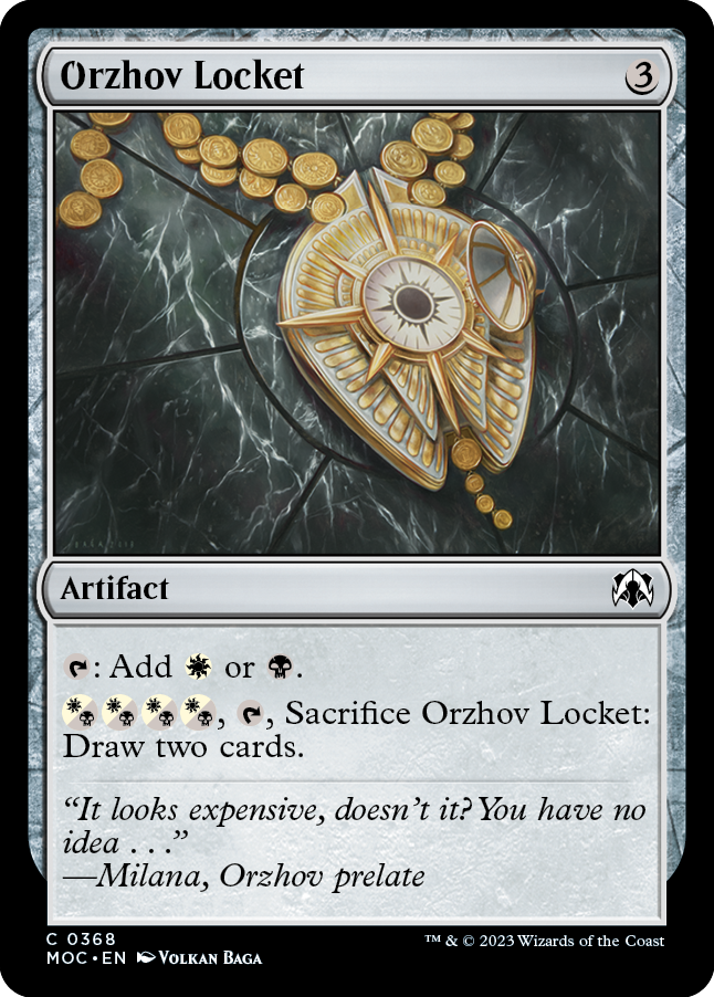 Orzhov Locket [March of the Machine Commander] | Spectrum Games