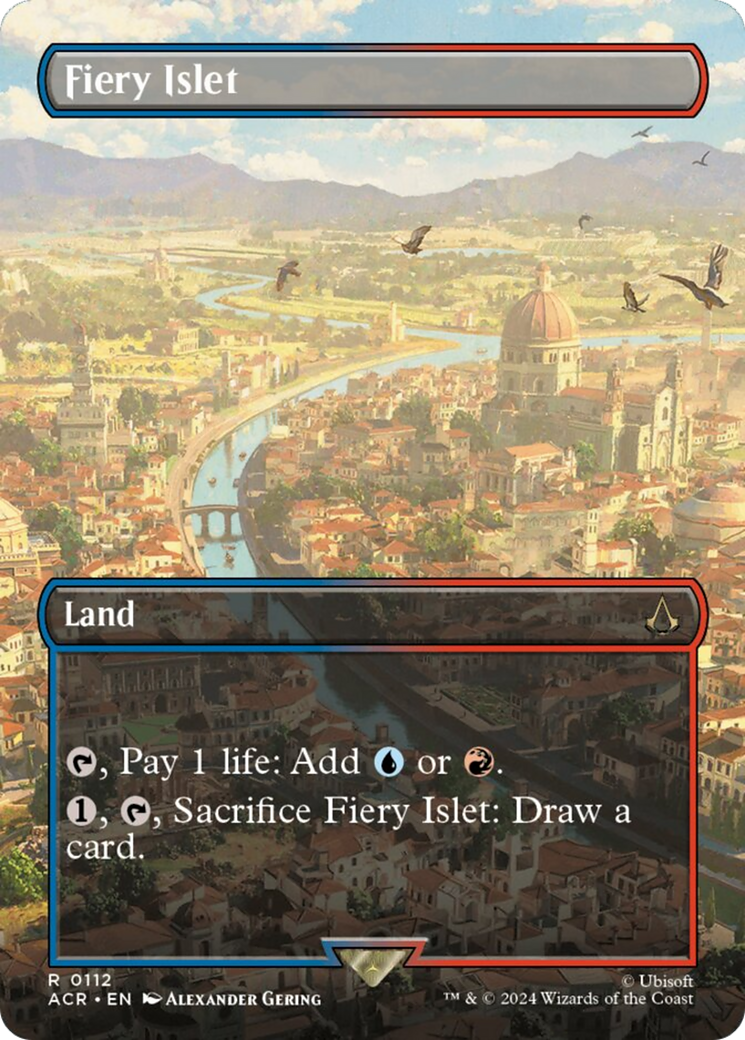 Fiery Islet (Borderless) [Assassin's Creed] | Spectrum Games