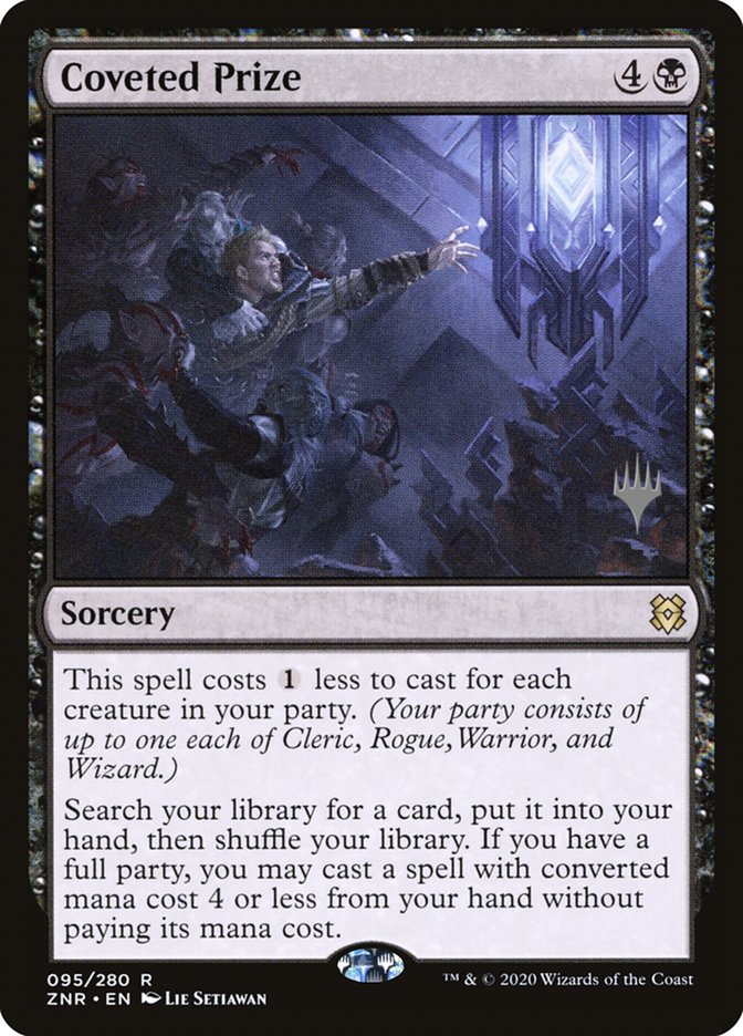 Coveted Prize (Promo Pack) [Zendikar Rising Promos] | Spectrum Games