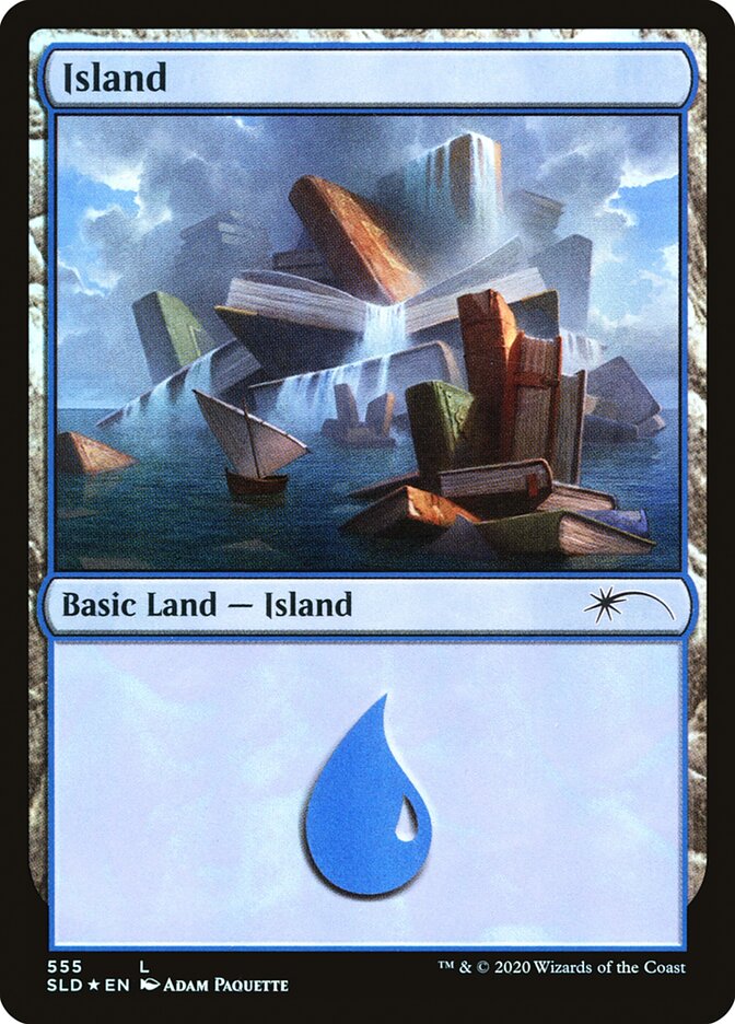 Island (Well Read) (555) [Secret Lair Drop Promos] | Spectrum Games