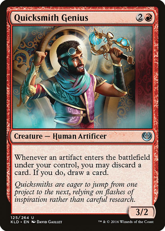 Quicksmith Genius [Kaladesh] | Spectrum Games