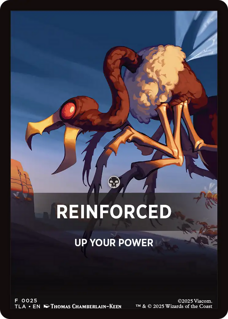 Reinforced Theme Card [Avatar: The Last Airbender Tokens] | Spectrum Games