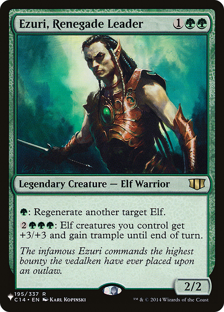 Ezuri, Renegade Leader [The List] | Spectrum Games