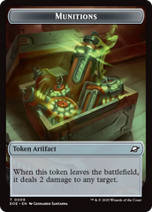 Robot // Munitions Double-Sided Token [Edge of Eternities Tokens] | Spectrum Games