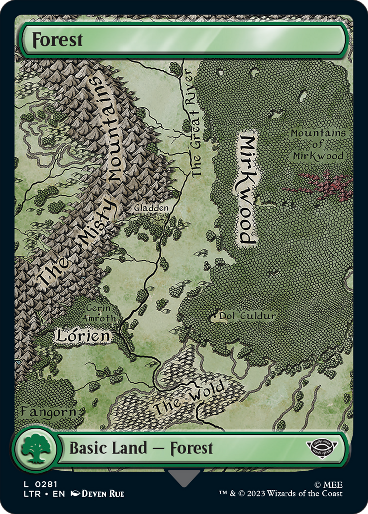 Forest (281) [The Lord of the Rings: Tales of Middle-Earth] | Spectrum Games