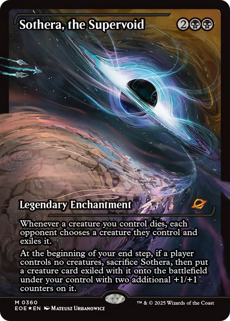 Sothera, the Supervoid (Showcase) [Edge of Eternities] | Spectrum Games