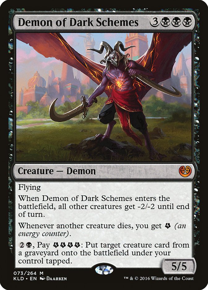 Demon of Dark Schemes [Kaladesh] | Spectrum Games