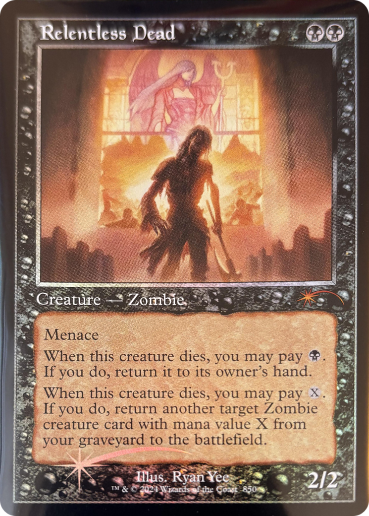 Relentless Dead (Retro Frame) [Secret Lair Drop Series] | Spectrum Games
